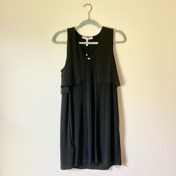BCBG NWT Black Swing Dress - Picture 2 of 5